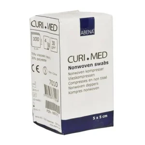 Kompress CURIMED NW 4l 5x5cm 100/fp