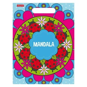 Målarbok Mandala 24 sidor