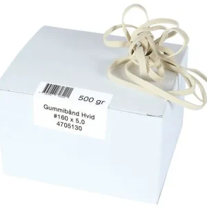 Gummiband 160x5mm vita 0,5kg 260/fp