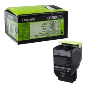 Toner LEXMARK 80C2SKE 2,5K svart