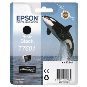 Bläckpatron EPSON C13T76014010 fotosvart