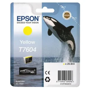 Bläckpatron EPSON C13T76044010 gul