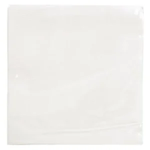 Servett 2-lags EXACO 38x38cm vit 40/fp