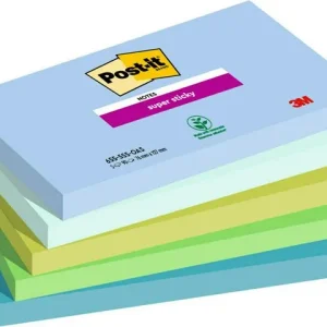 Notes POST-IT SS Oasis 76x127mm 5/fp