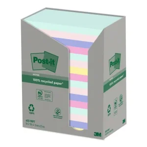 Notes POST-IT 100%re 76x127 sort.f 16/fp