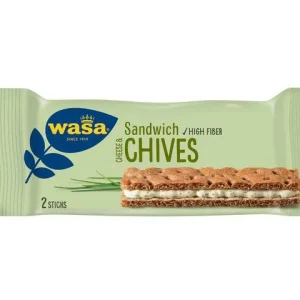Knäckebröd WASA Ost och gräslök 37g