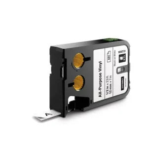 Tape DYMO XTL 12mm sva på vit 7m 1868751