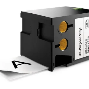 Tape DYMO XTL 54mm sva på vit 7m 1868755