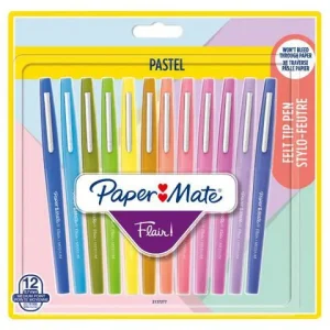 Märkpenna PAPERMATE Flair pastell 12/fp