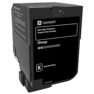 Toner LEXMARK 74C2HK0 12K svart