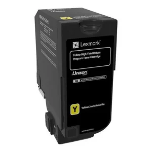 Toner LEXMARK 74C2HY0 12K gul