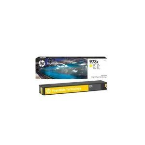 Bläckpatron HP F6T83AE 973X gul