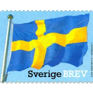 Frimärke inrikes rulle 100/rl