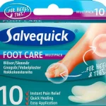 Plåster SALVEQUICK FC skavsår mix 10/fp