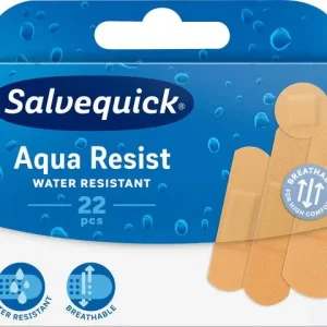 Plåster SALVEQUICK Aqua resist mix 22/fp