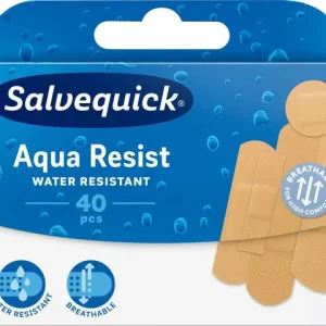 Plåster SALVEQUICK Aqua resist mix 40/fp