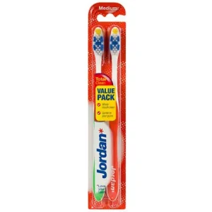 Tandborste JORDAN TotalClean Medium 2/fp
