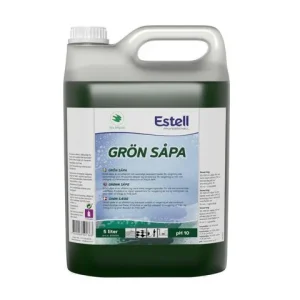 Såpa ESTELL Grönsåpa 5L