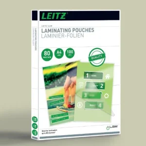 Laminat LEITZ A4 80mic klar 100/fp