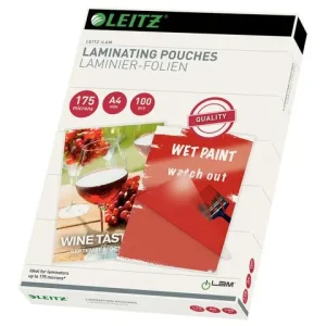 Laminat LEITZ A4 175mic klar 100/fp