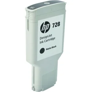 Bläckpatron HP F9J68A 728 svart
