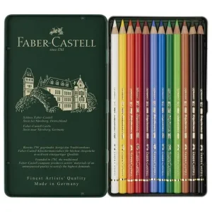 Färgpenna FABER CASTELL Polychroms 12/fp