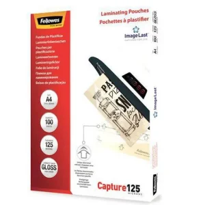 Laminat FELLOWES A4 125mic klar 100/fp