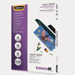Laminat FELLOWES A4 80mic quick 100/fp