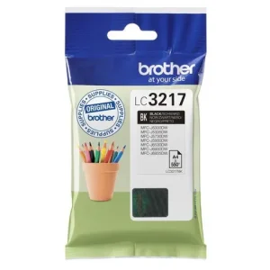Bläckpatron BROTHER LC3217BK svart
