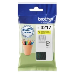 Bläckpatron BROTHER LC3217Y gul