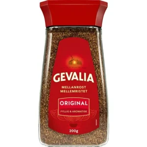 Kaffe GEVALIA Snabbkaffe burk 200g