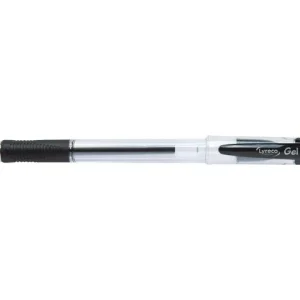 Gelpenna LYRECO PREMIUM grip 0,7mm svart