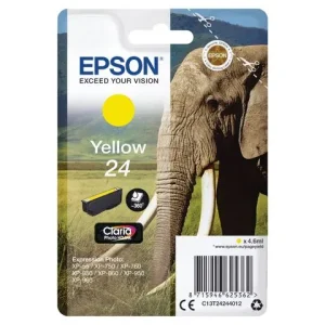 Bläckpatron EPSON C13T24244012 gul
