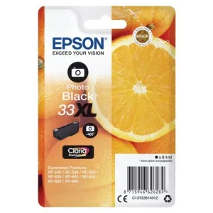 Bläckpatron EPSON C13T33614012 svart