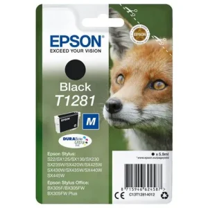 Bläckpatron EPSON C13T128142 svart