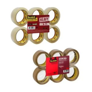 Packtejp SCOTCH Heavy 50mmx66m klar 6/fp