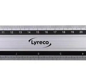 Linjal LYRECO aluminium 30cm