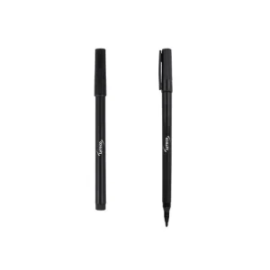 Märkpenna LYRECO rund 1-2mm svart