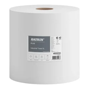 Industritork KATRIN Plus XL vit 1110m