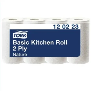 Hushållspapper TORK Basic 2-lag 4/fp