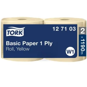 Industritork TORK Uni W1 gul 2/fp