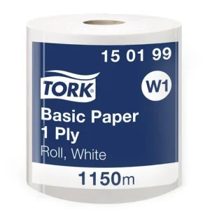 Industritork TORK Uni W1 vit 1150m