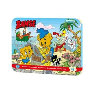 Rampussel Bamse 16 bitar
