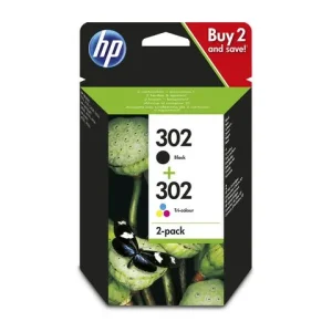 Bläckpatron HP X4D37AE 302 2/fp