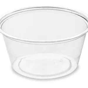 Dressingbägare rPET 60ml trans 100/fp