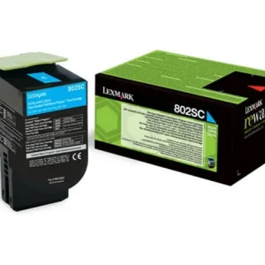 Toner LEXMARK 80C2SCE 2K cyan