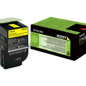 Toner LEXMARK 80C2SYE 2K gul