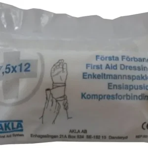 Första förband 7,5x12cm