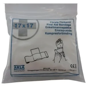 Första förband 17x17cm