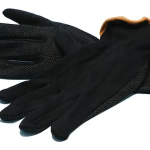 Textilhandske svart M 12/fp